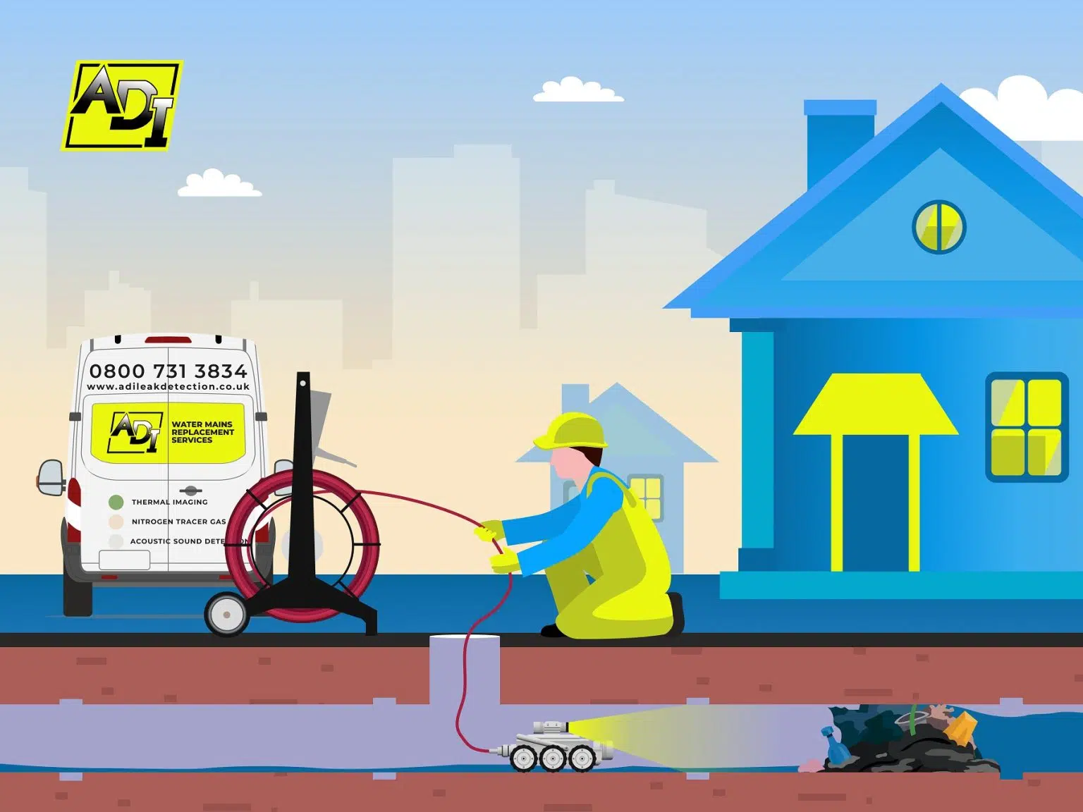 Drainage CCTV Surveys & Investigations Wallasey